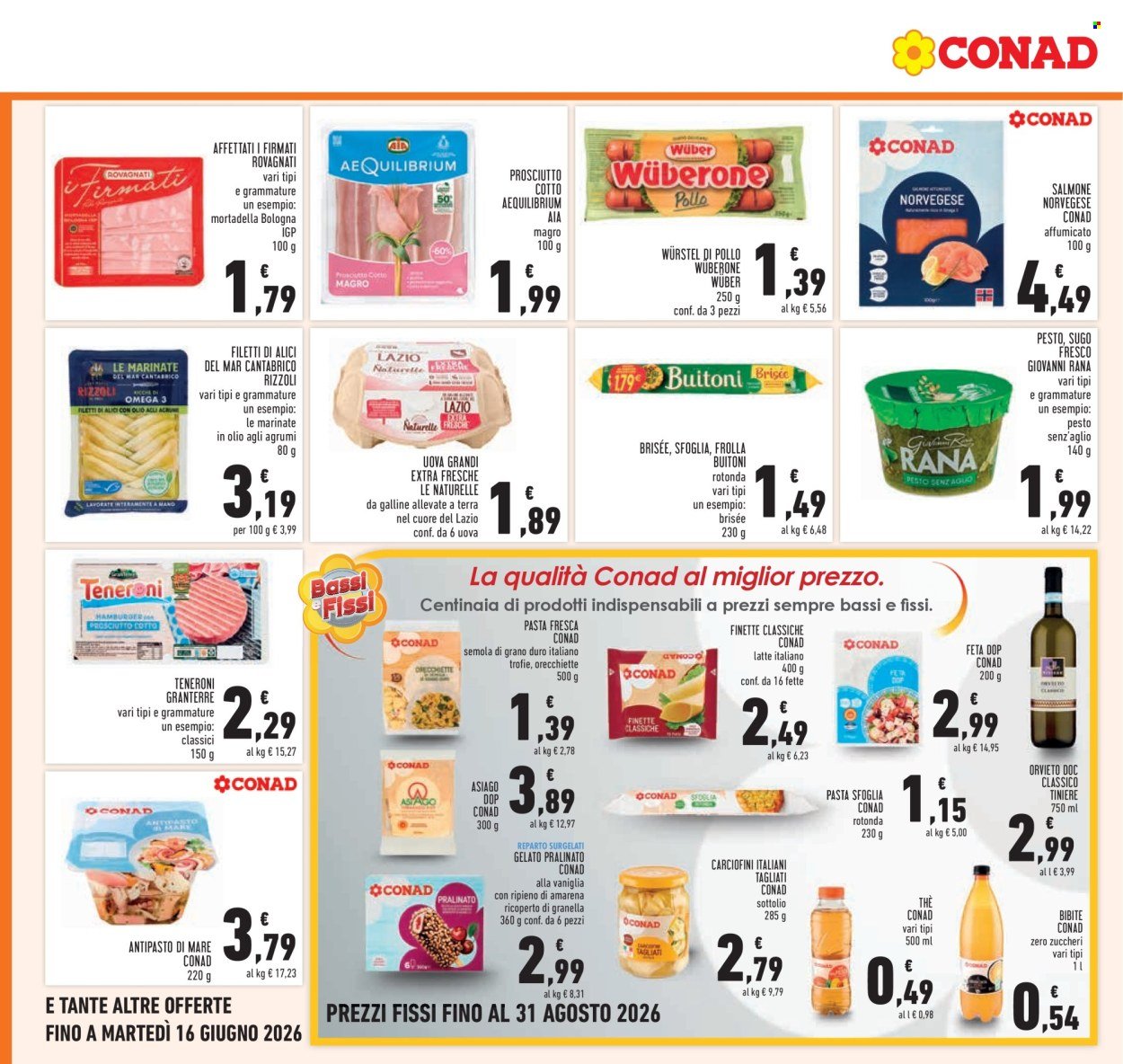 Volantino CONAD - SOTTOCOSTO (2026-06-04 - 2026-06-13)
