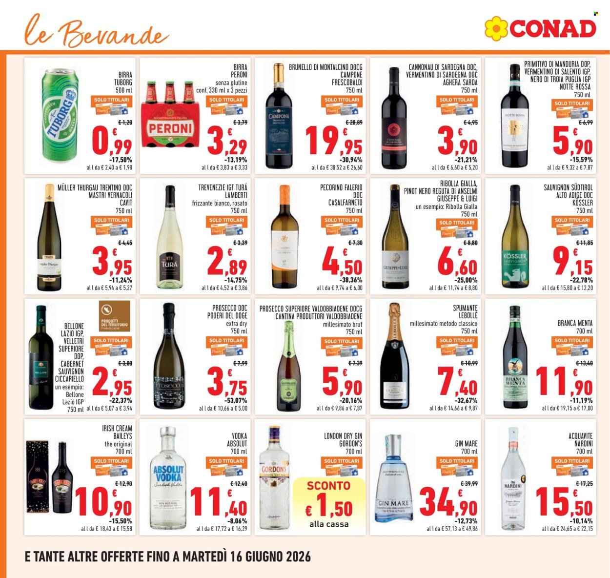 Volantino CONAD - SOTTOCOSTO (2026-06-04 - 2026-06-13)