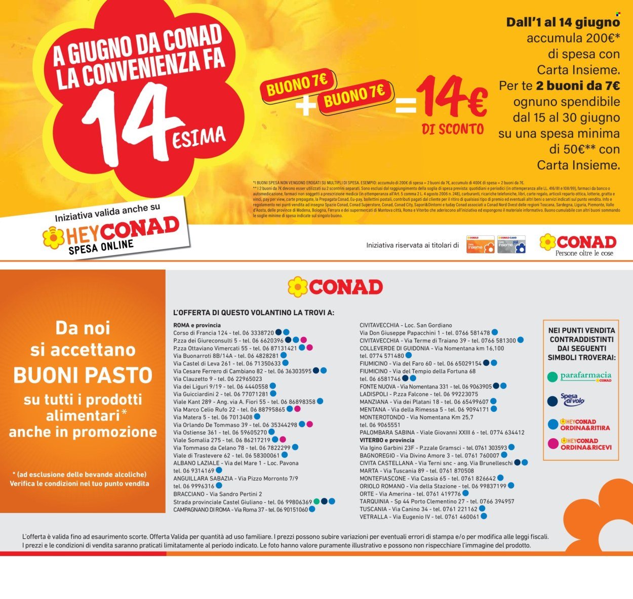Volantino CONAD - SOTTOCOSTO (2026-06-04 - 2026-06-13)