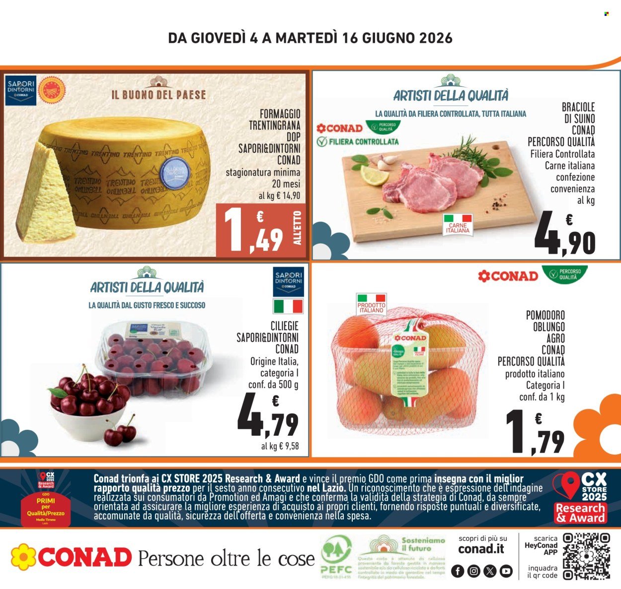 Volantino CONAD - SOTTOCOSTO (2026-06-04 - 2026-06-13)