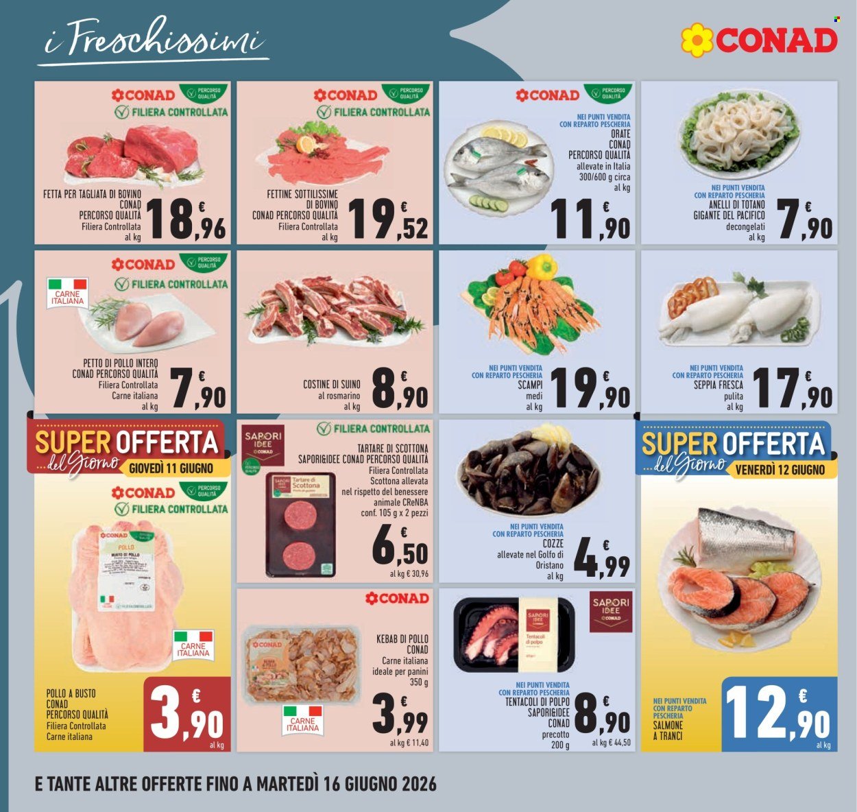 Volantino CONAD - SOTTOCOSTO (2026-06-04 - 2026-06-13)