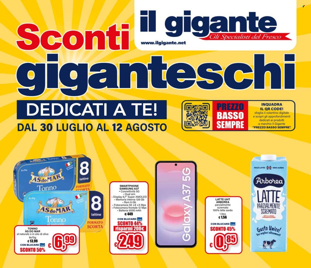 Volantino IL GIGANTE - Sconti giganteschi