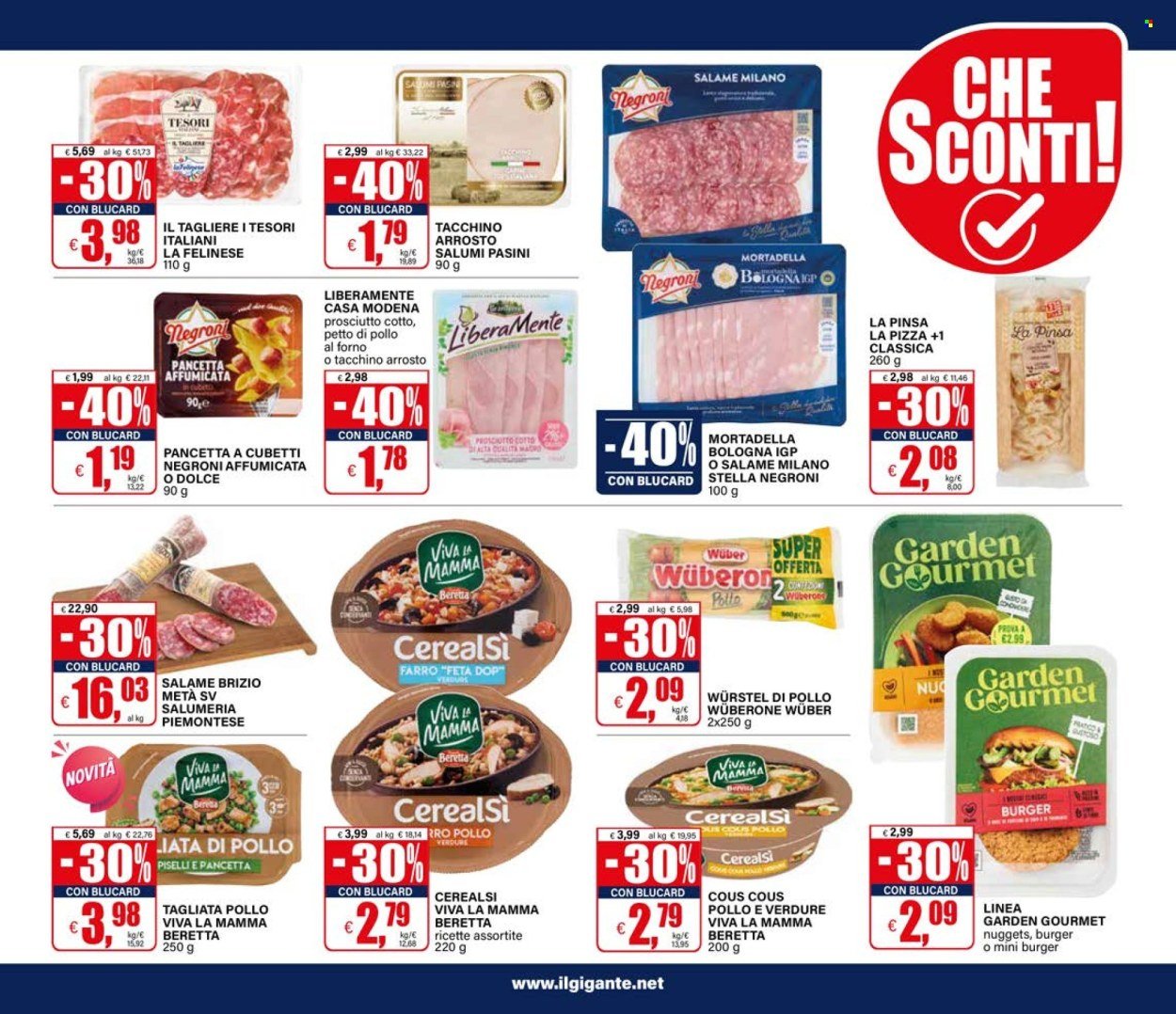 Volantino IL GIGANTE - Sconti giganteschi