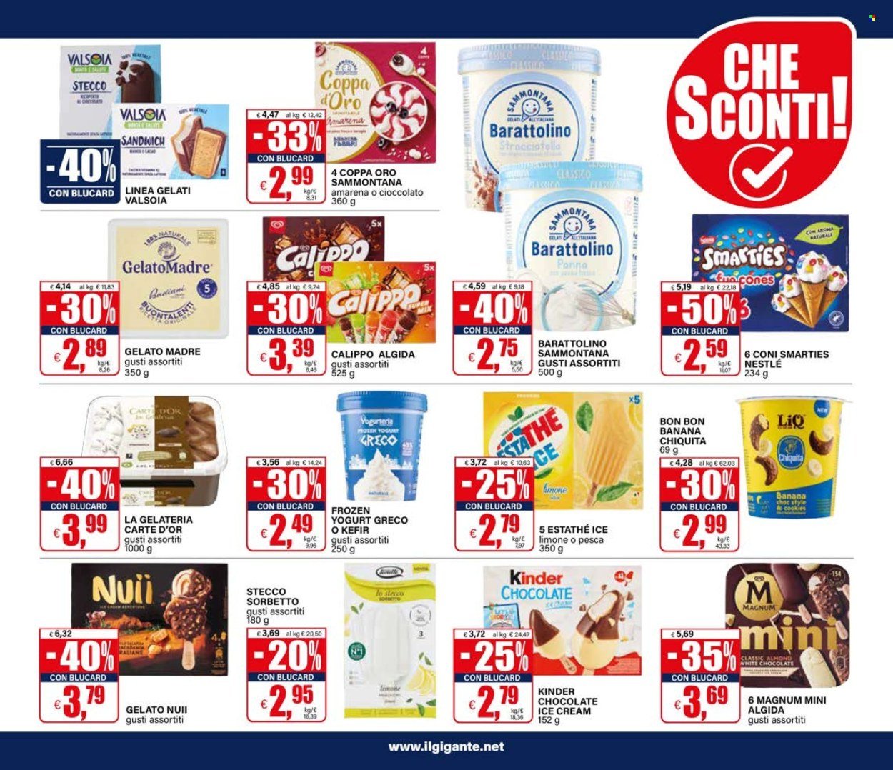 Volantino IL GIGANTE - Sconti giganteschi