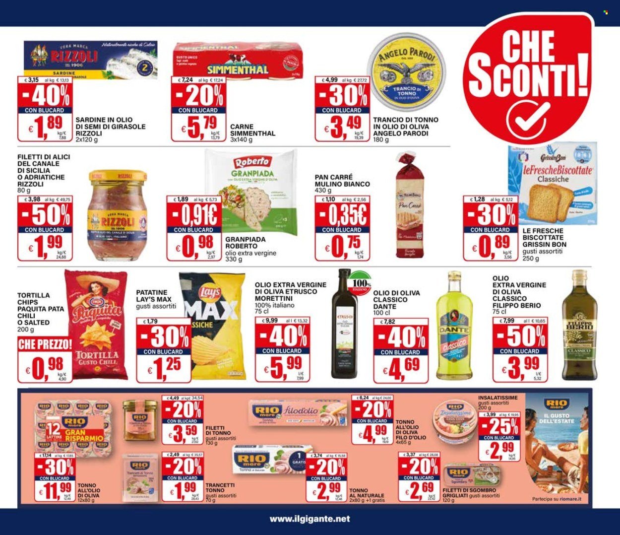 Volantino IL GIGANTE - Sconti giganteschi