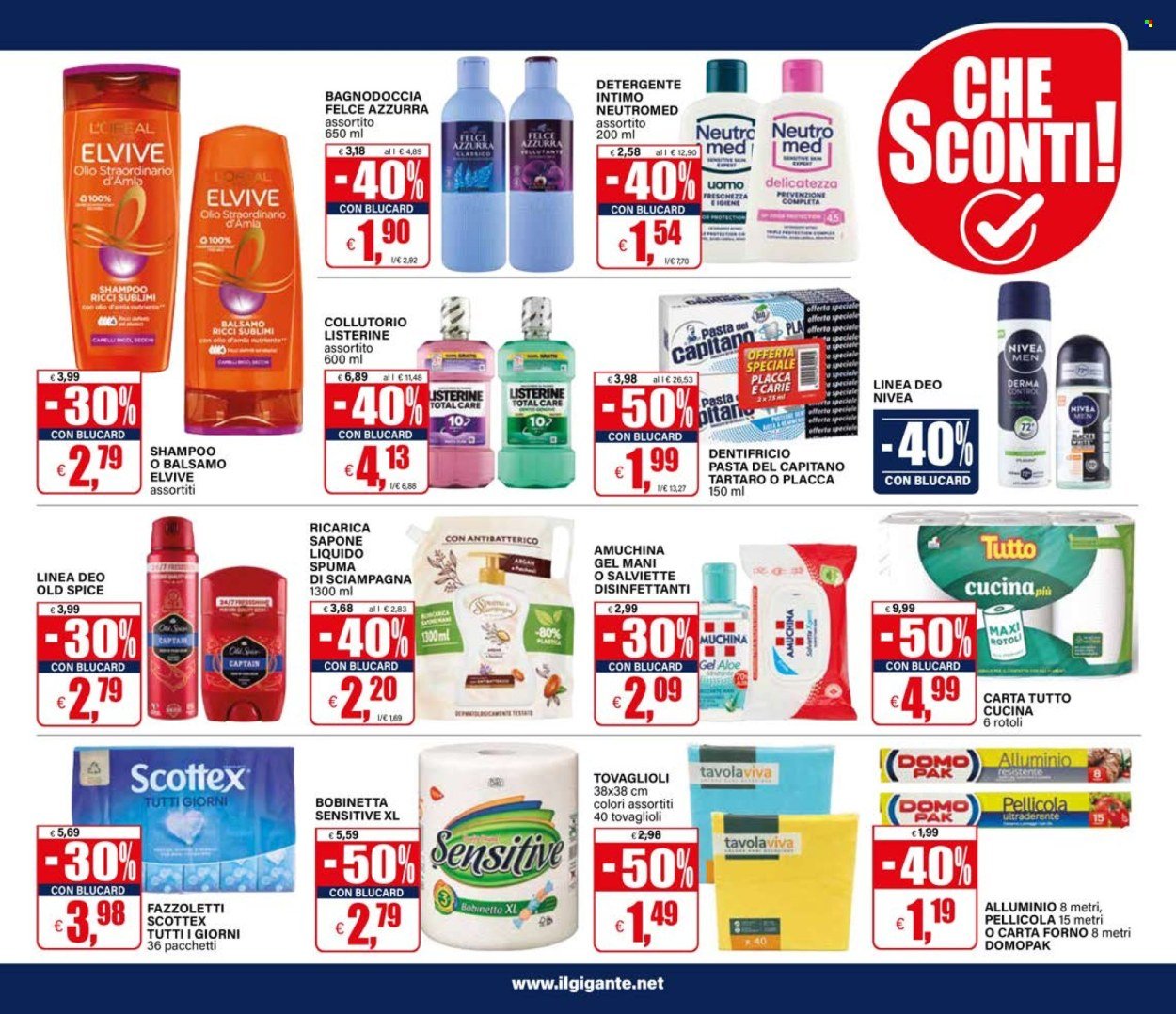 Volantino IL GIGANTE - Sconti giganteschi