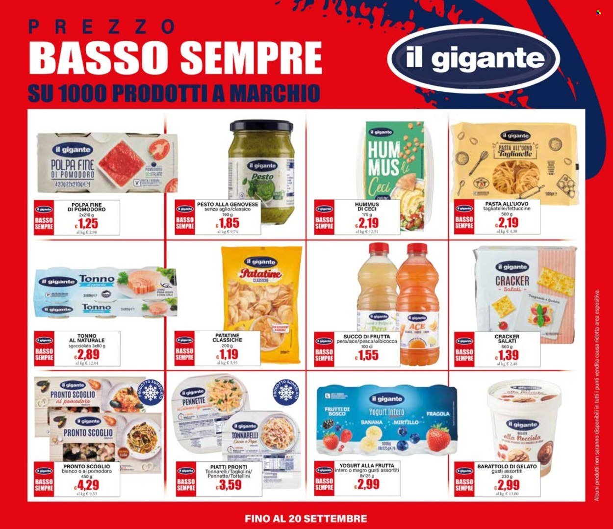 Volantino IL GIGANTE - Sconti giganteschi