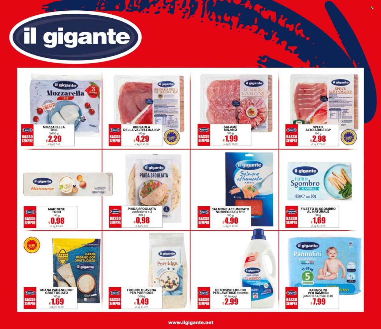 Volantino IL GIGANTE - Sconti giganteschi