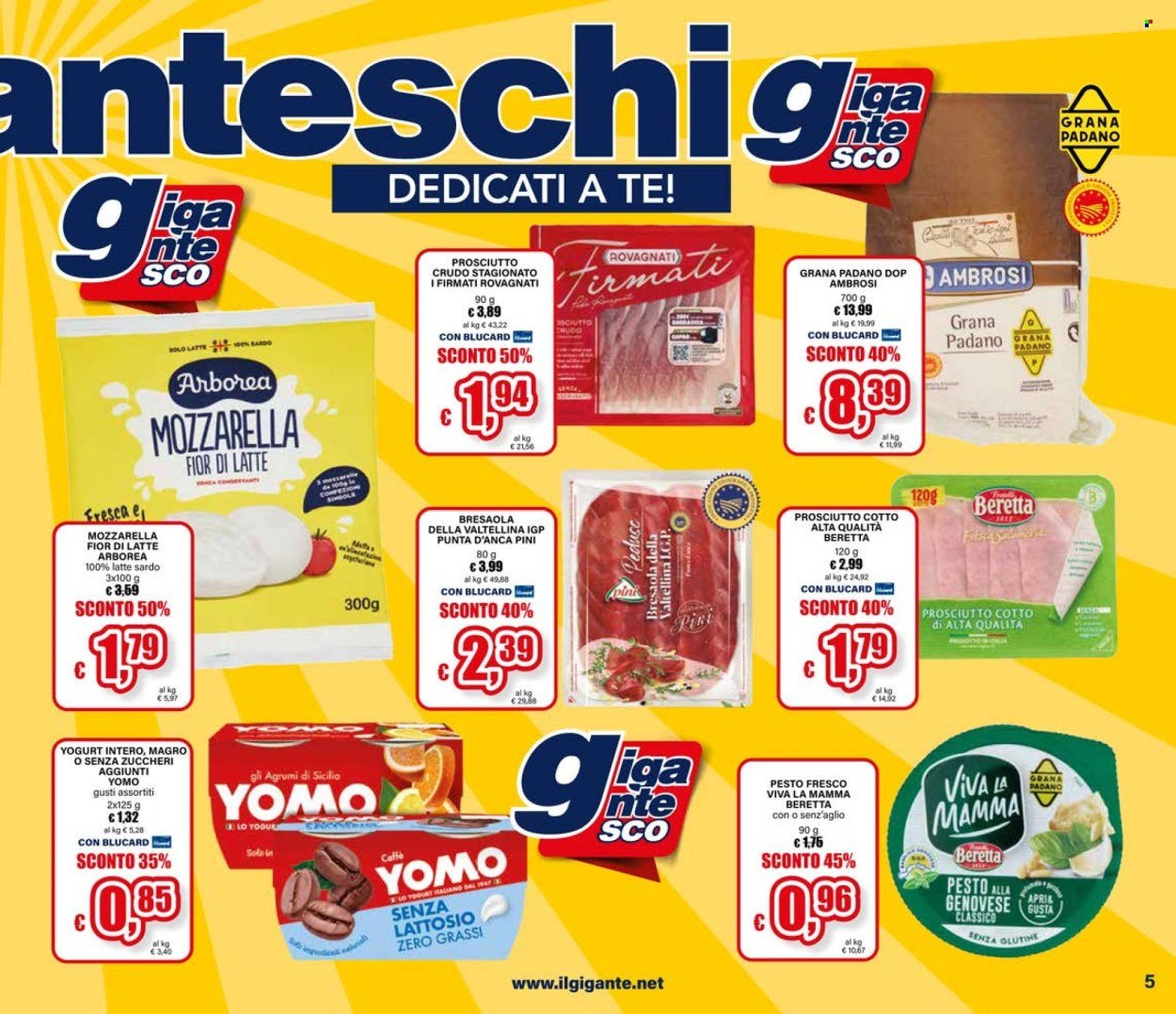 Volantino IL GIGANTE - Sconti giganteschi