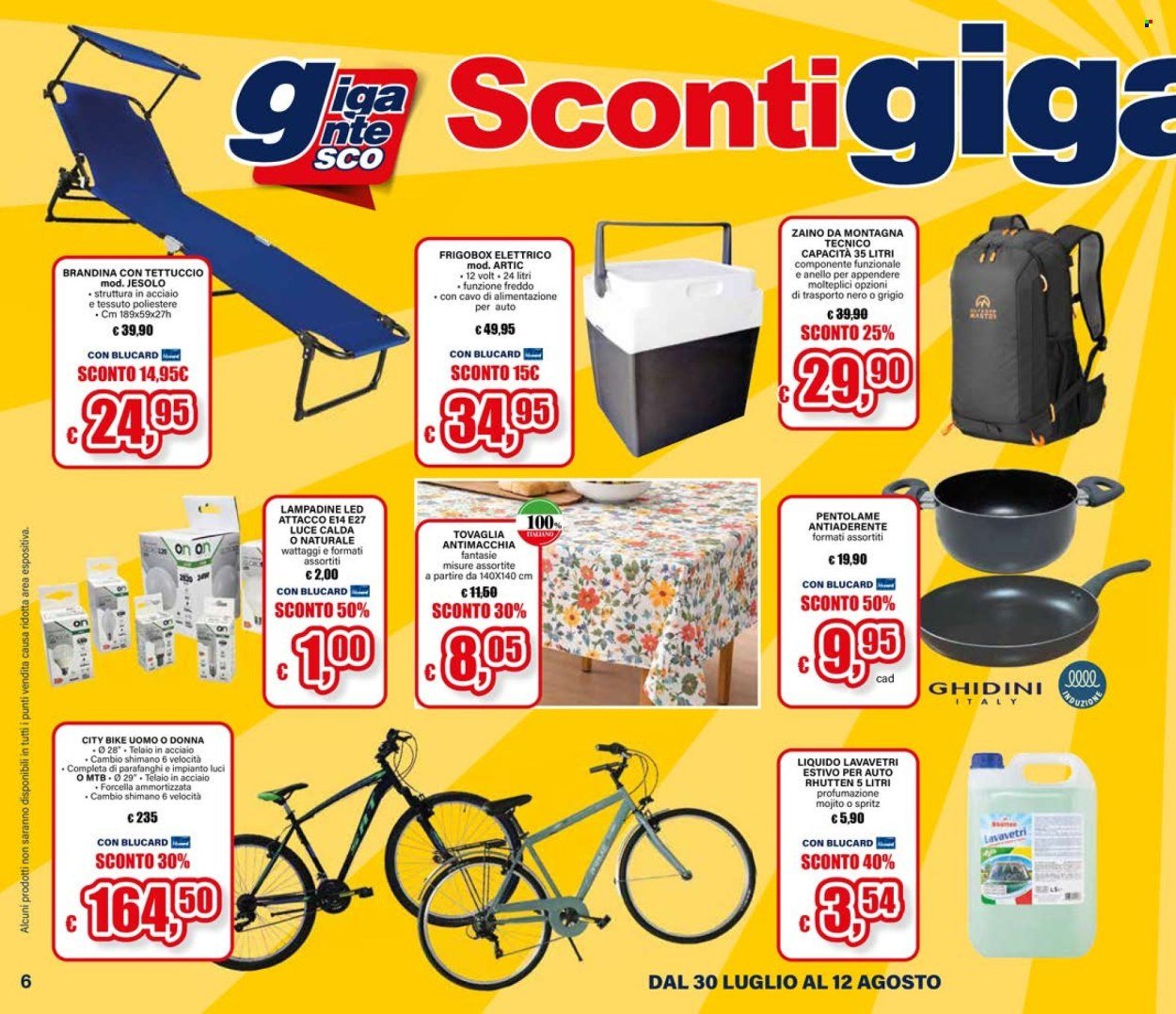 Volantino IL GIGANTE - Sconti giganteschi