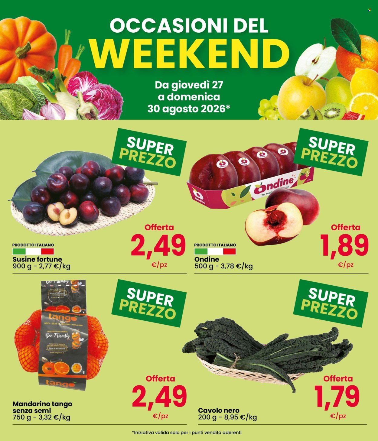 Volantino INTERSPAR - Fresche Occasioni