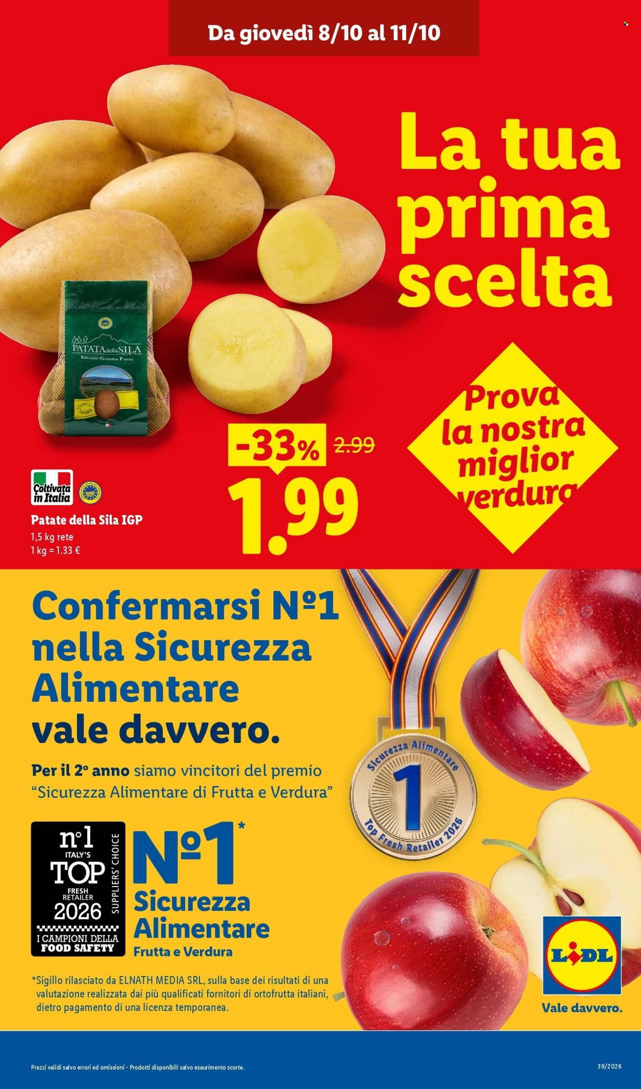 Volantino LIDL - Fresca e conveniente