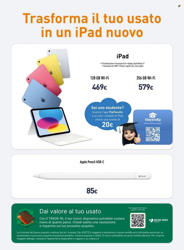Volantino UNIEURO - Speciale Apple