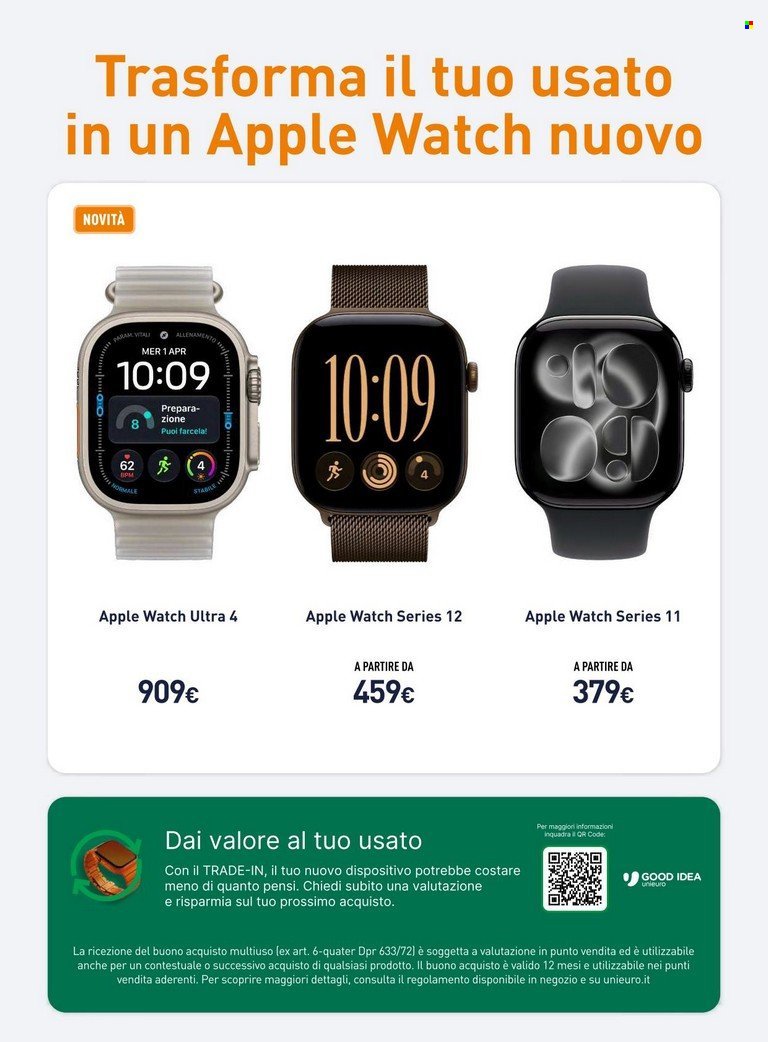 Volantino UNIEURO - Speciale Apple