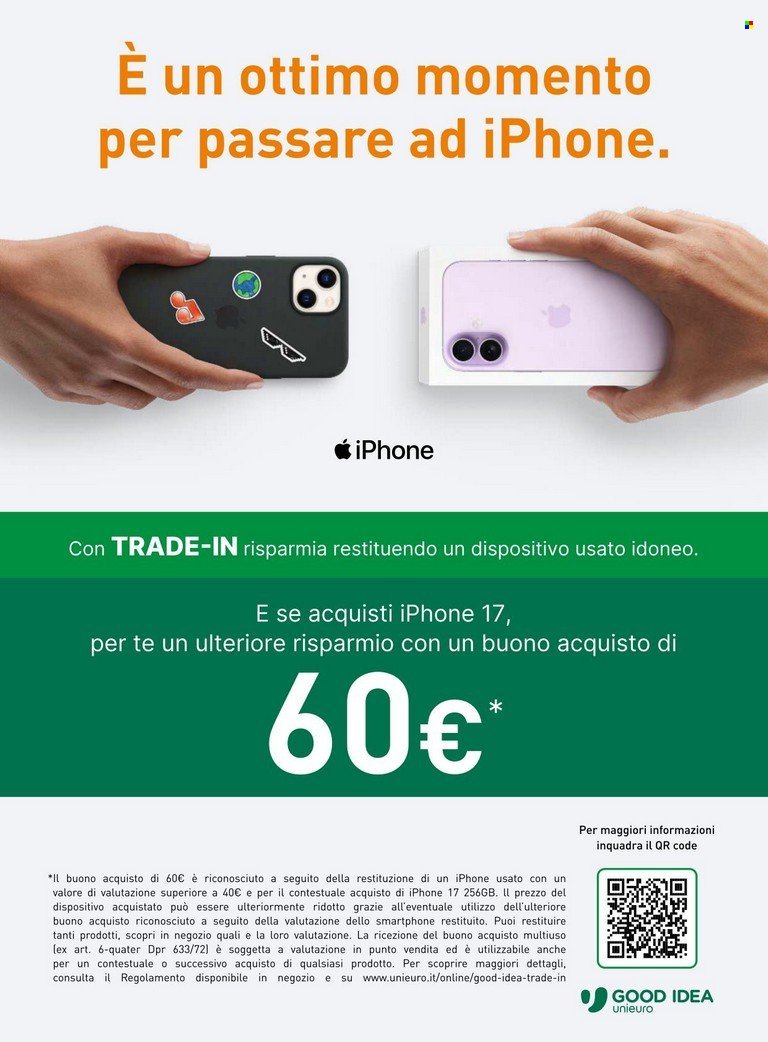 Volantino UNIEURO - Speciale Apple