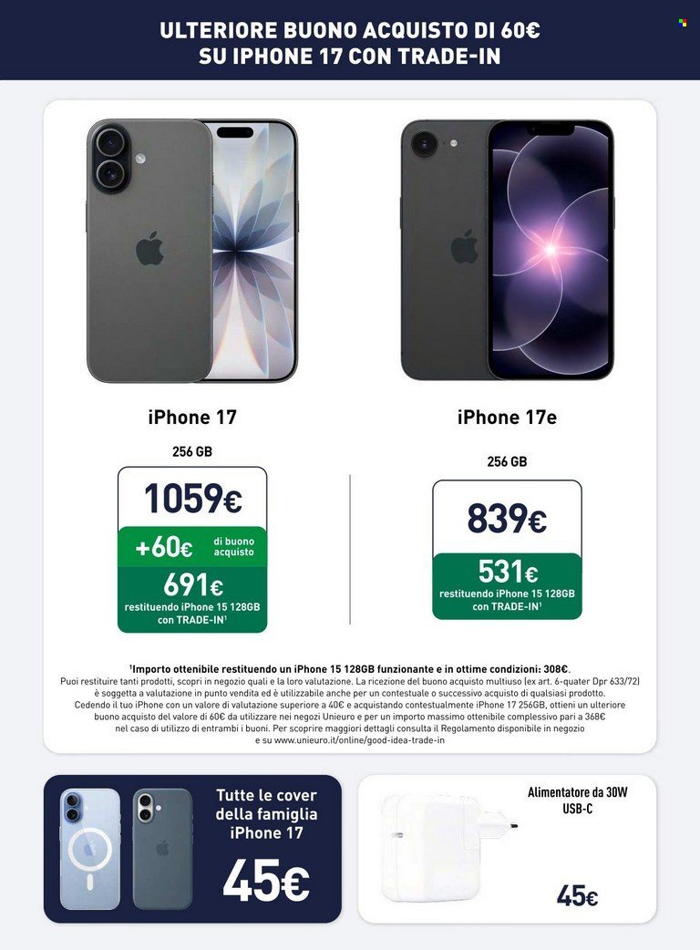 Volantino UNIEURO - Speciale Apple