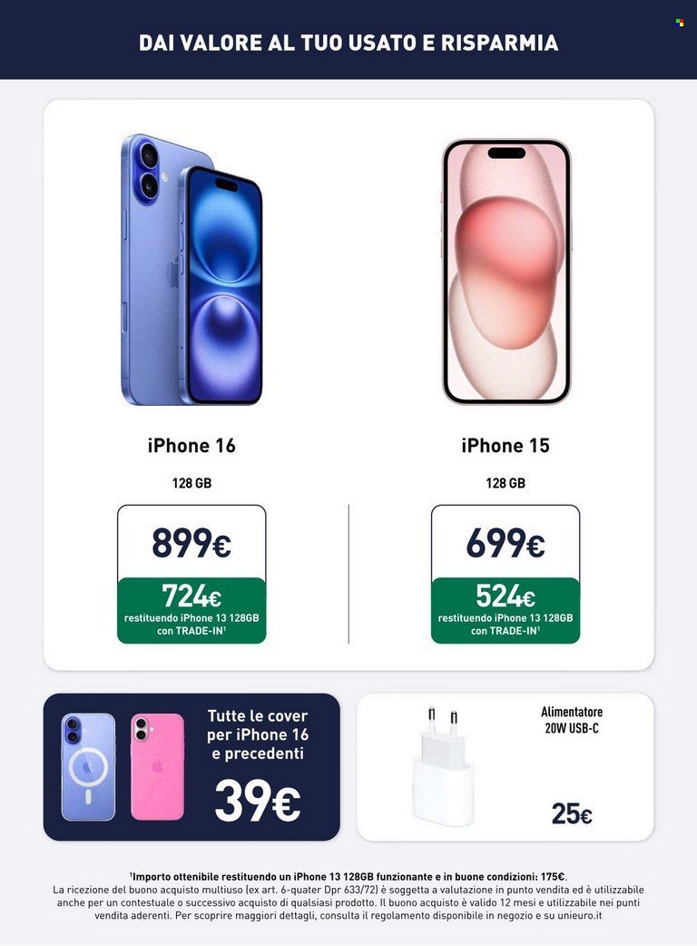 Volantino UNIEURO - Speciale Apple