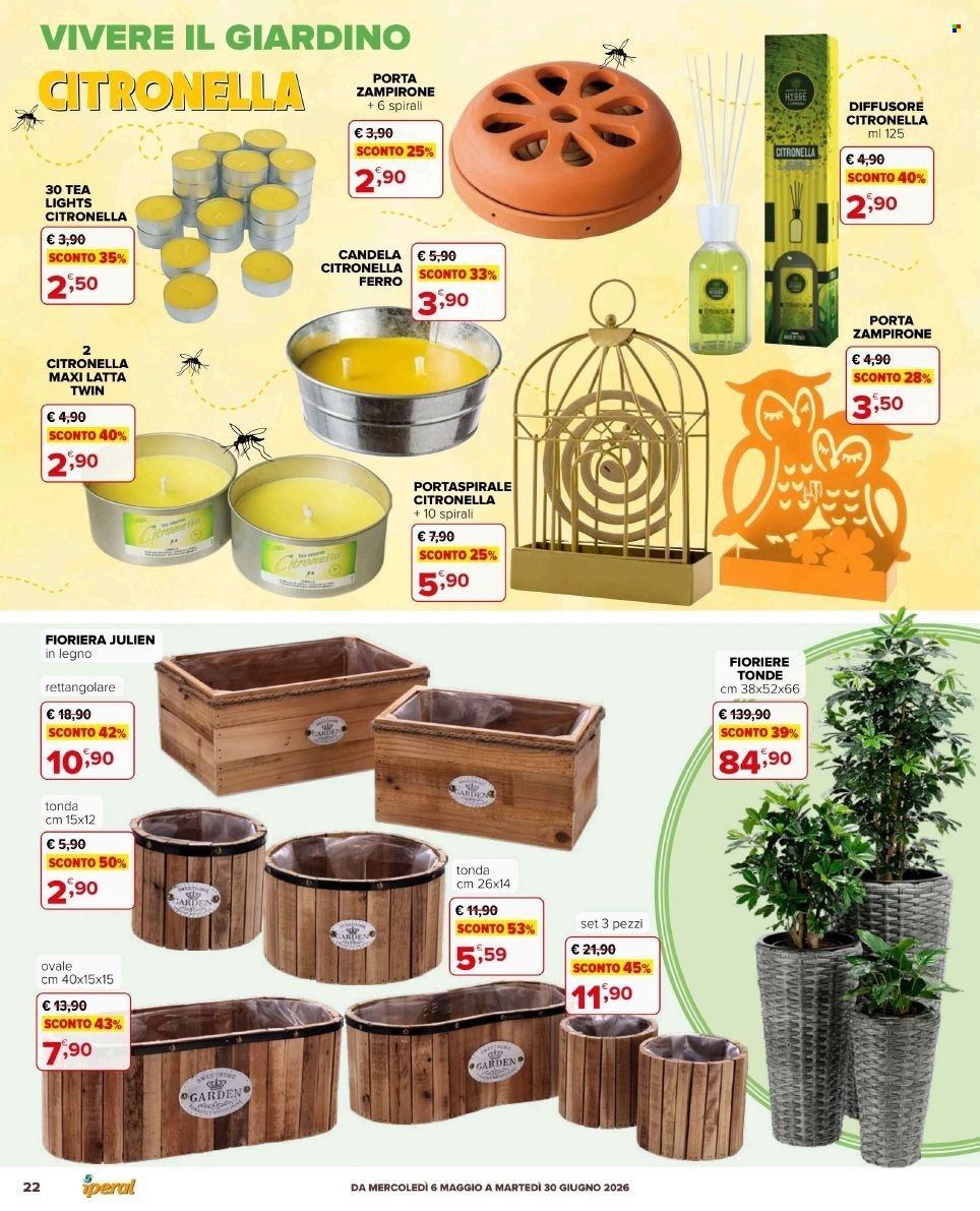 Volantino IPERAL - Arredo giardino (2026-05-06 - 2026-06-30)