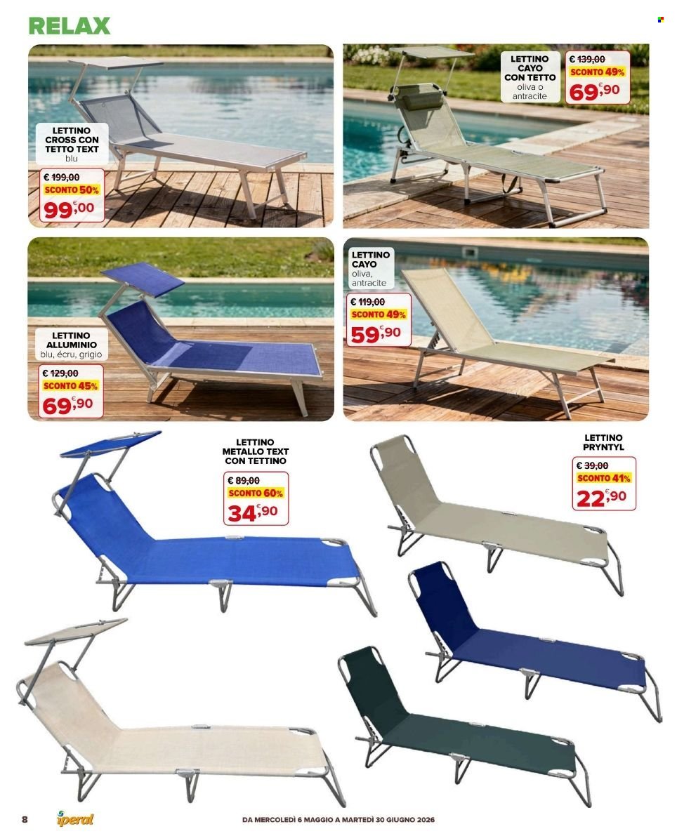 Volantino IPERAL - Arredo giardino (2026-05-06 - 2026-06-30)