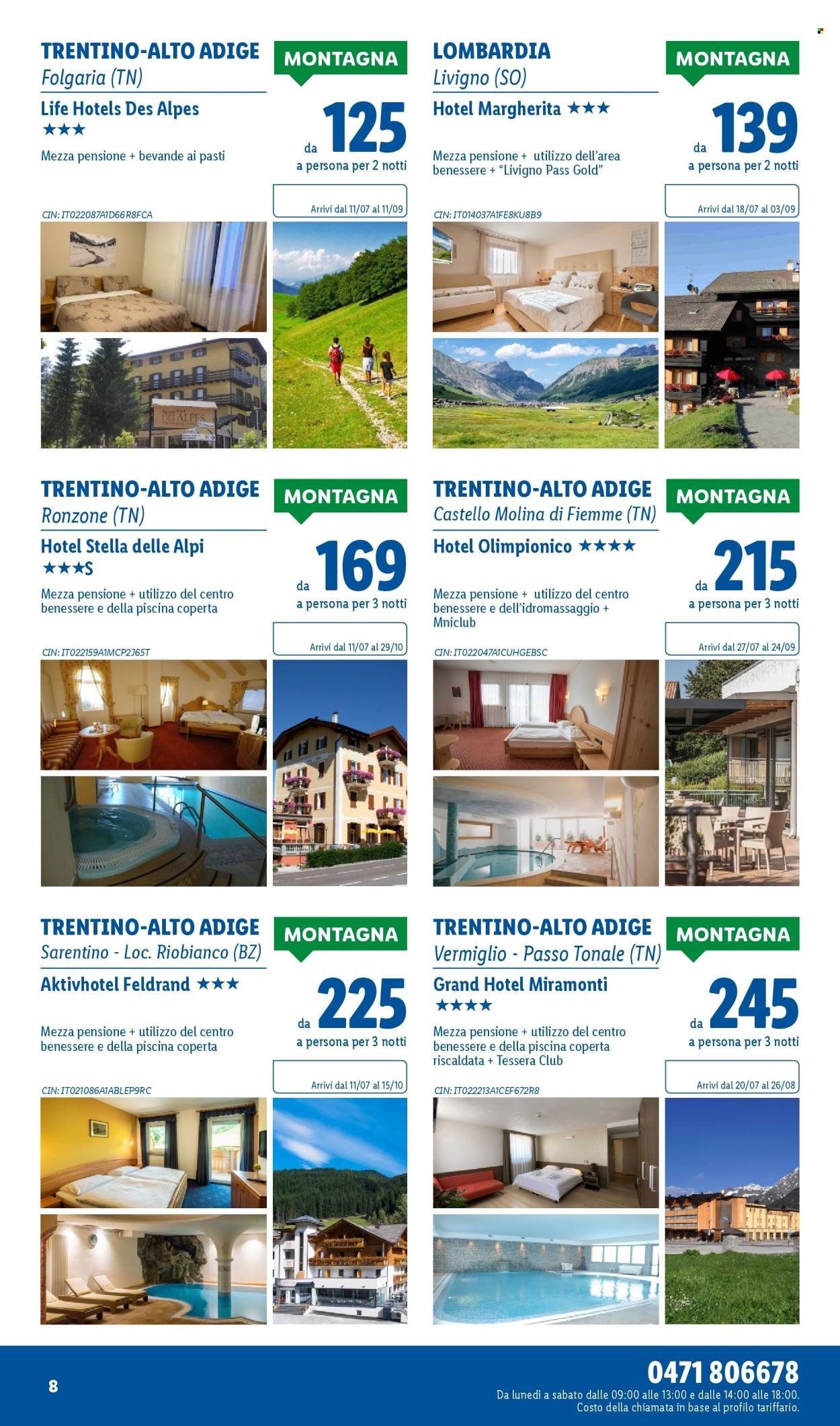 Volantino LIDL - I viaggi del mese