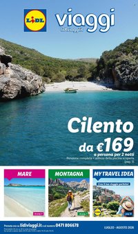 Volantino LIDL - I viaggi del mese