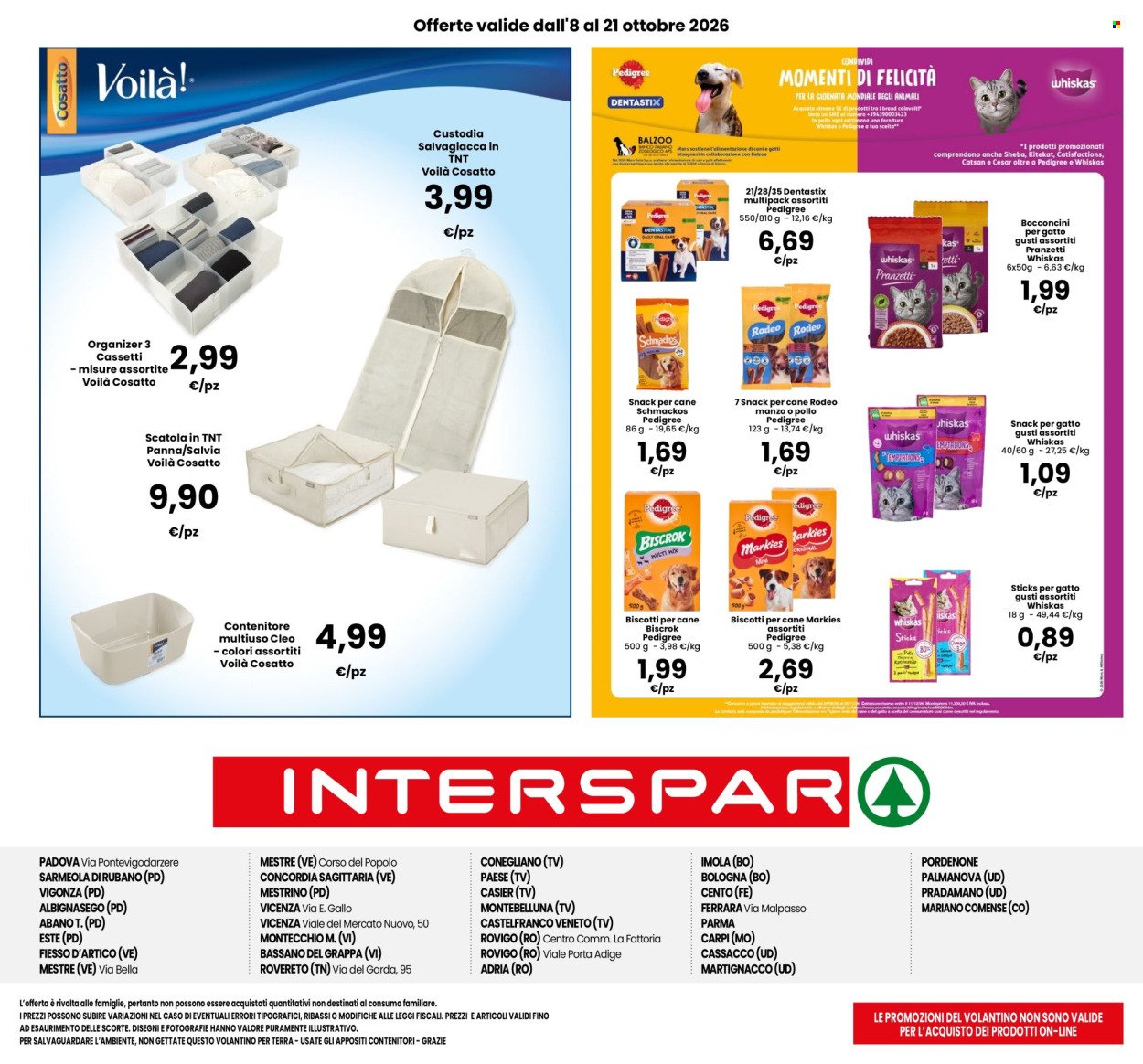 Volantino INTERSPAR - Super Offerte sulle Grandi Marche