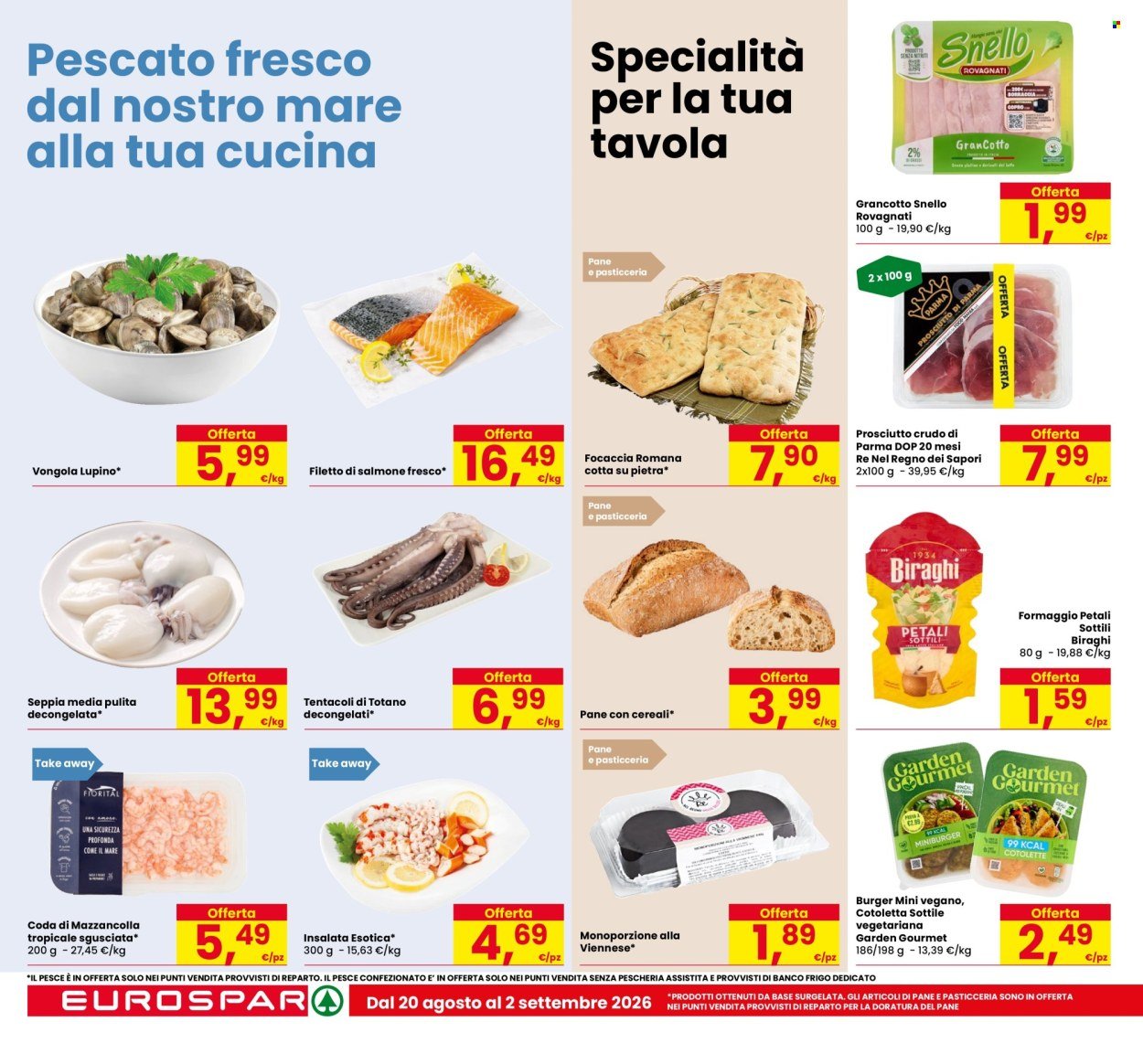 Volantino EUROSPAR - Il gusto del risparmio