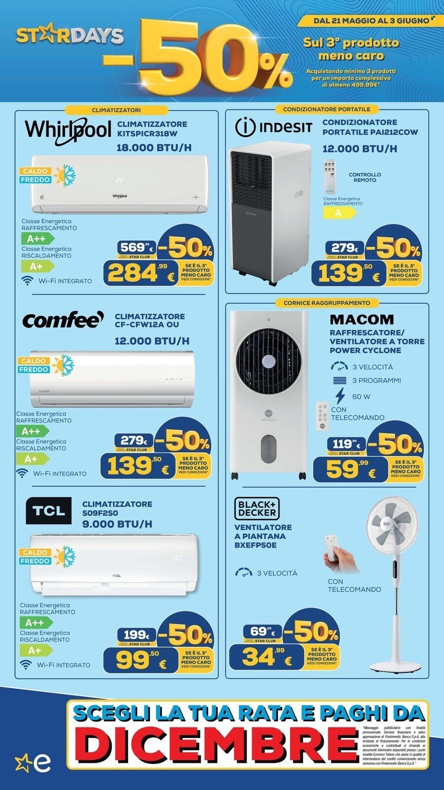 Volantino EURONICS - MENO 50 SUL TERZO PRODOTTO (2026-05-21 - 2026-06-03)