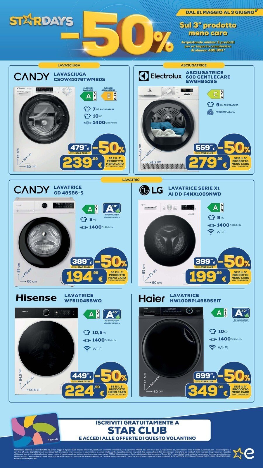 Volantino EURONICS - MENO 50 SUL TERZO PRODOTTO (2026-05-21 - 2026-06-03)