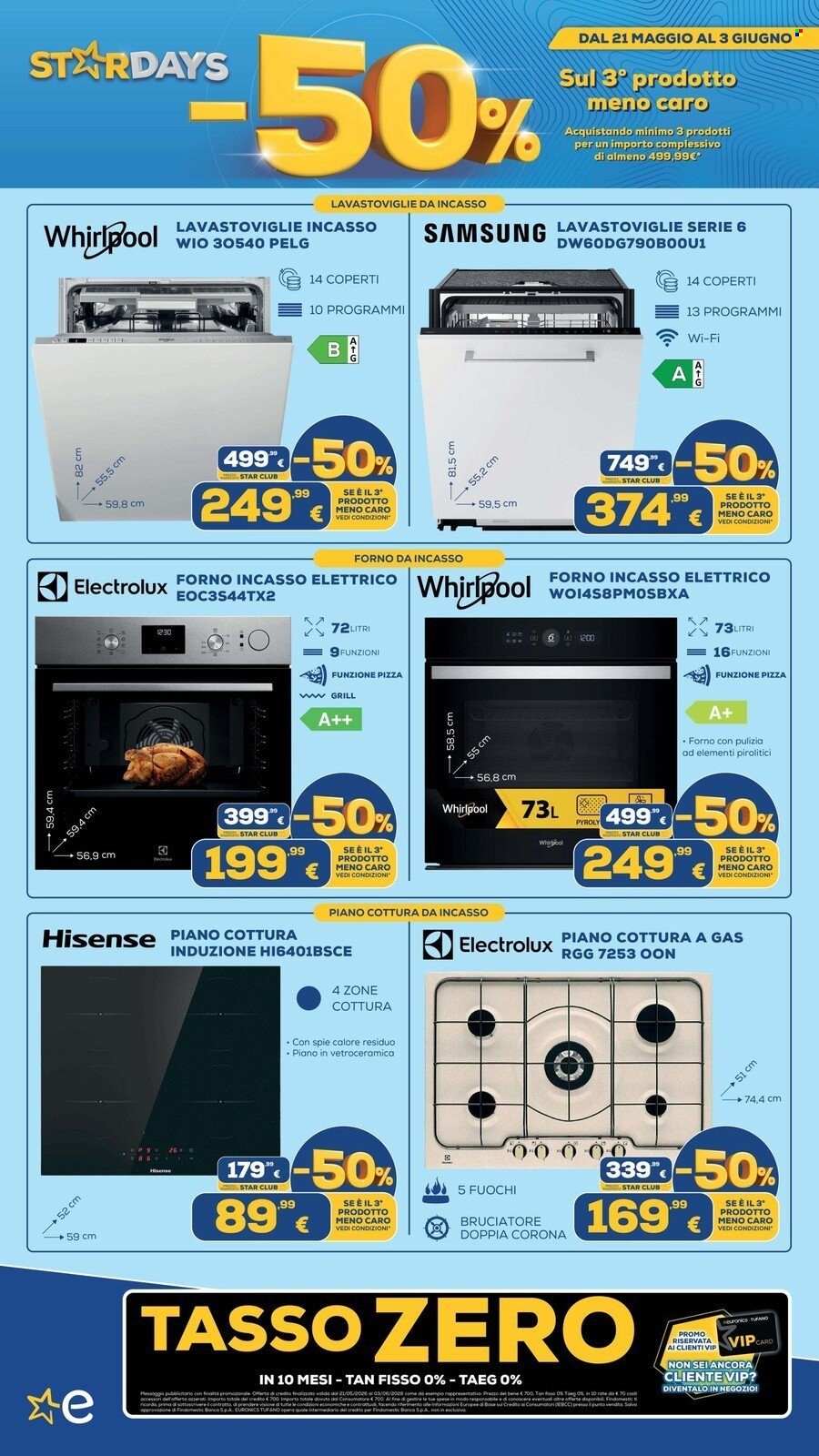 Volantino EURONICS - MENO 50 SUL TERZO PRODOTTO (2026-05-21 - 2026-06-03)