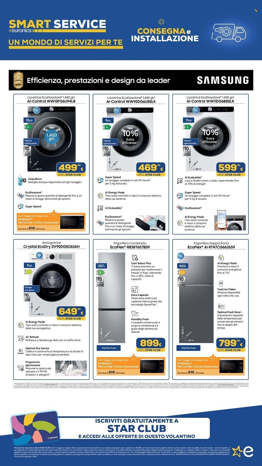 Volantino EURONICS - MENO 50 SUL TERZO PRODOTTO (2026-05-21 - 2026-06-03)