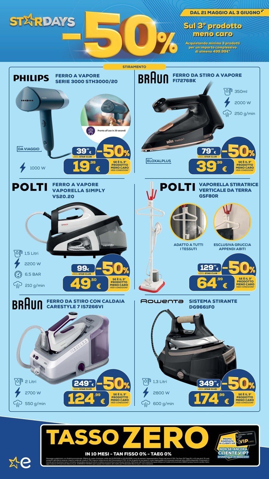 Volantino EURONICS - MENO 50 SUL TERZO PRODOTTO (2026-05-21 - 2026-06-03)