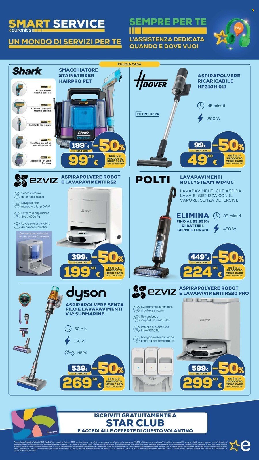 Volantino EURONICS - MENO 50 SUL TERZO PRODOTTO (2026-05-21 - 2026-06-03)