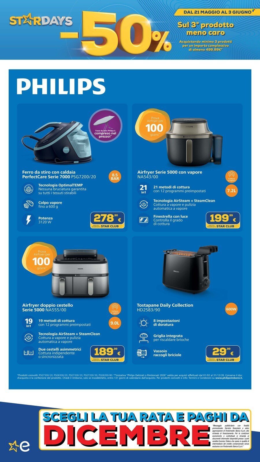 Volantino EURONICS - MENO 50 SUL TERZO PRODOTTO (2026-05-21 - 2026-06-03)