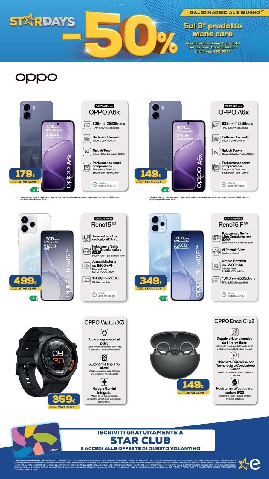 Volantino EURONICS - MENO 50 SUL TERZO PRODOTTO (2026-05-21 - 2026-06-03)