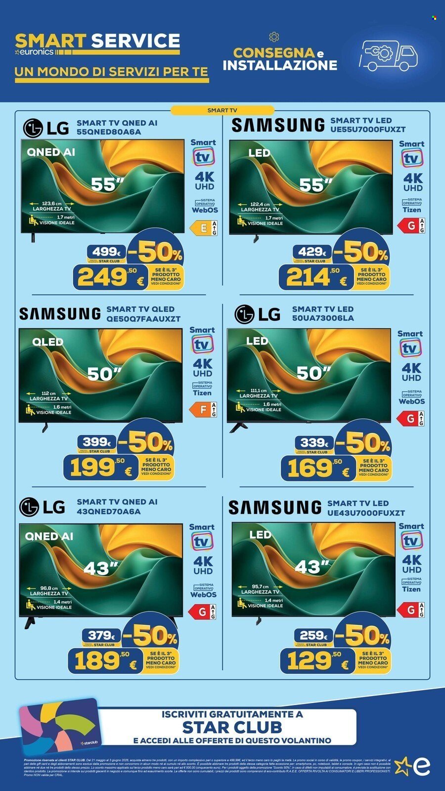 Volantino EURONICS - MENO 50 SUL TERZO PRODOTTO (2026-05-21 - 2026-06-03)