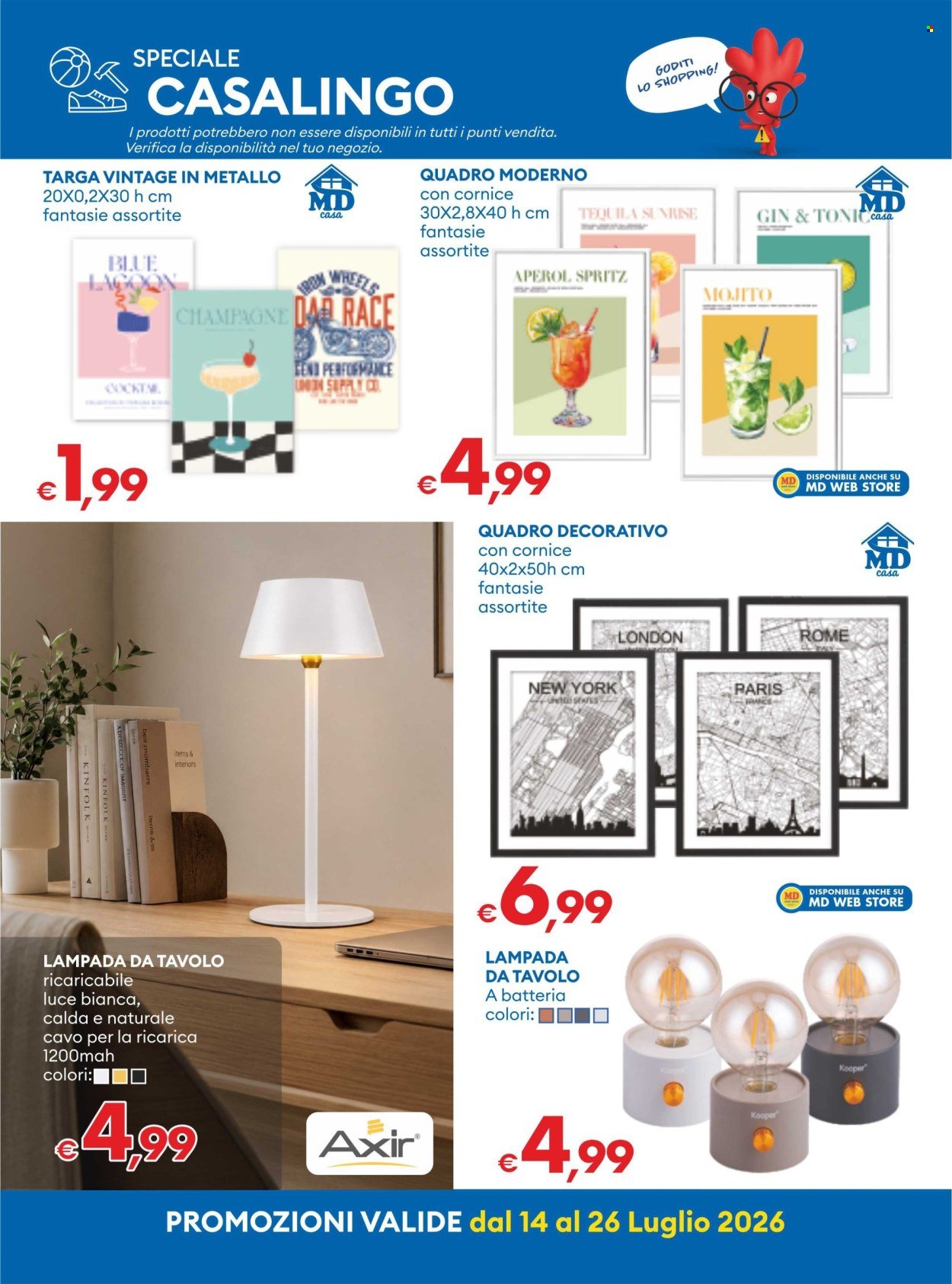 Volantino MD DISCOUNT - Da martedì 14 2026