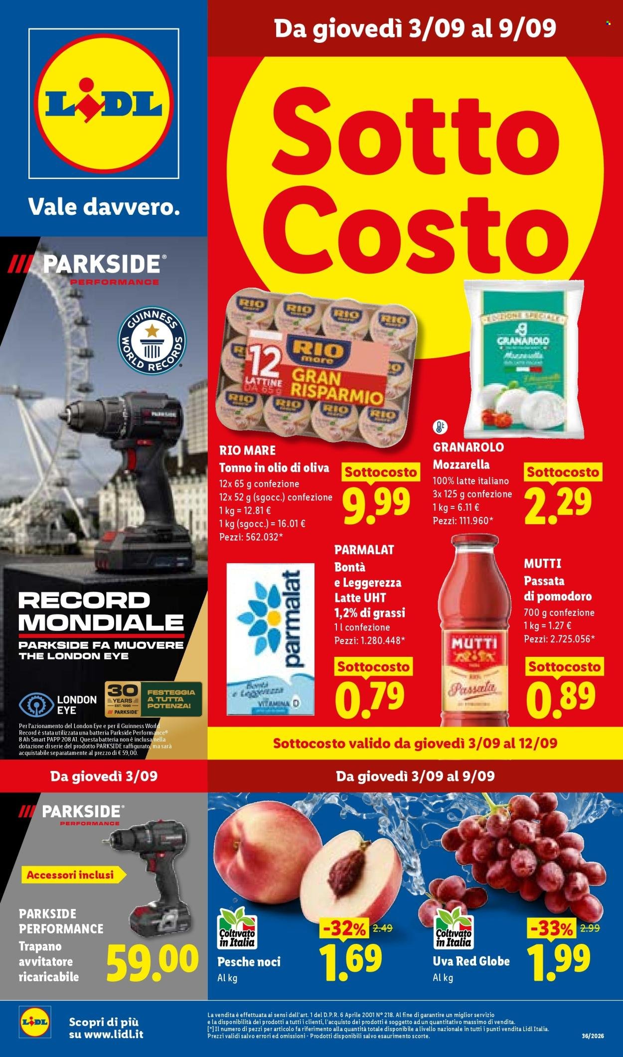 Volantino LIDL - Sottocosto