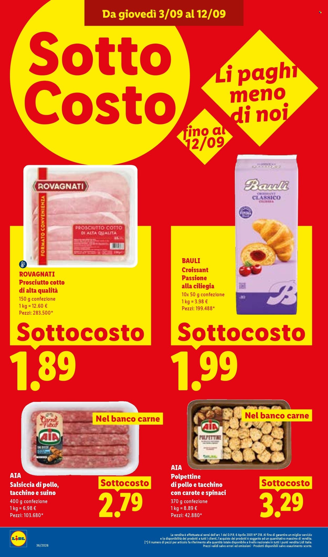 Volantino LIDL - Sottocosto
