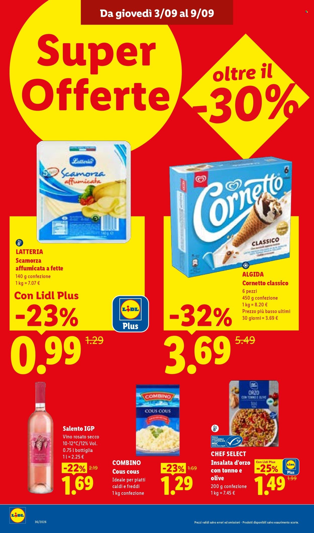 Volantino LIDL - Sottocosto