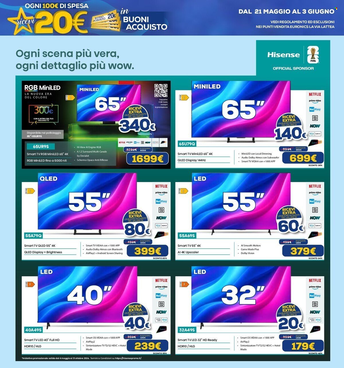Volantino EURONICS - BUONI ACQUISTO (2026-05-21 - 2026-06-03)
