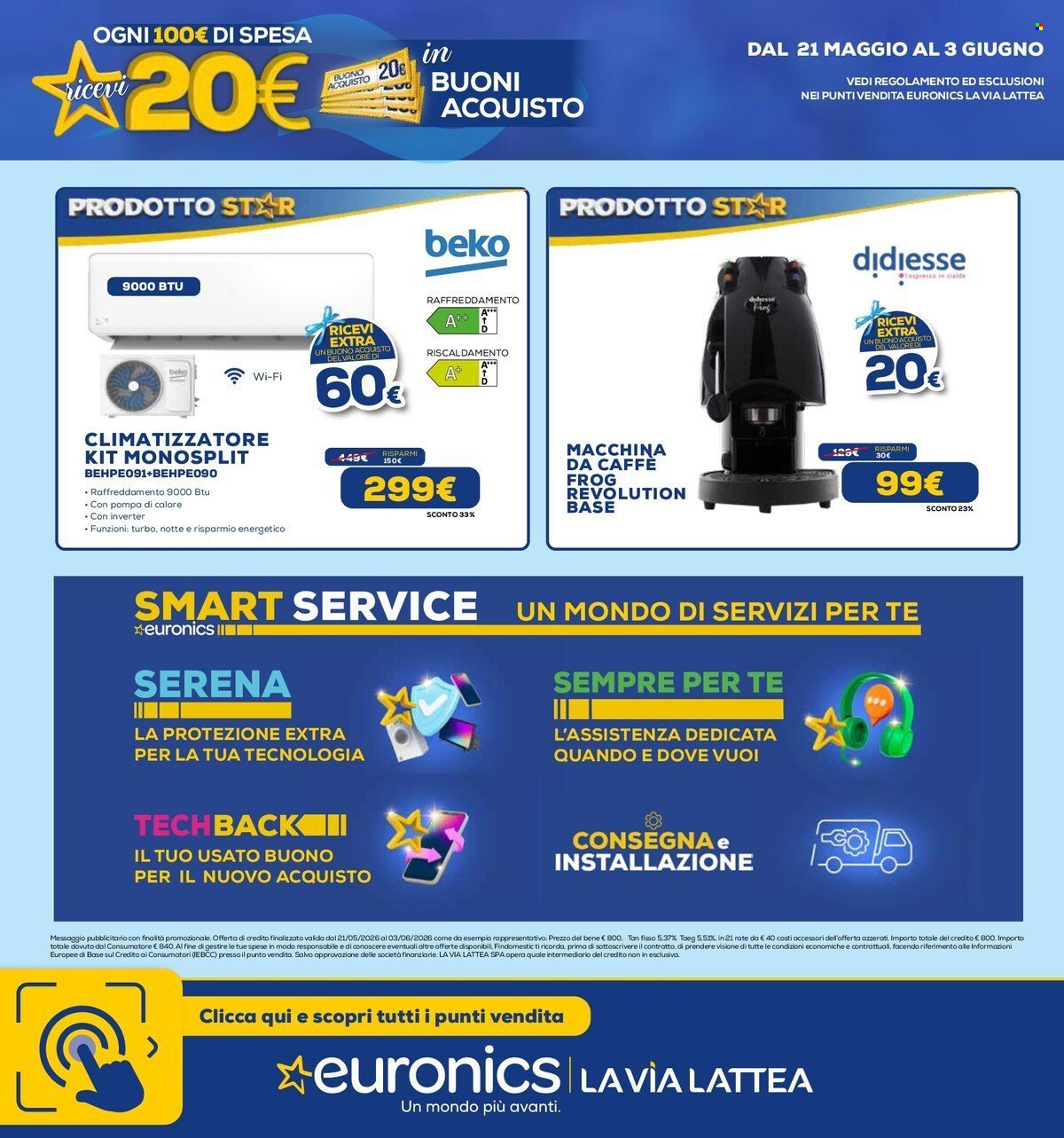 Volantino EURONICS - BUONI ACQUISTO (2026-05-21 - 2026-06-03)