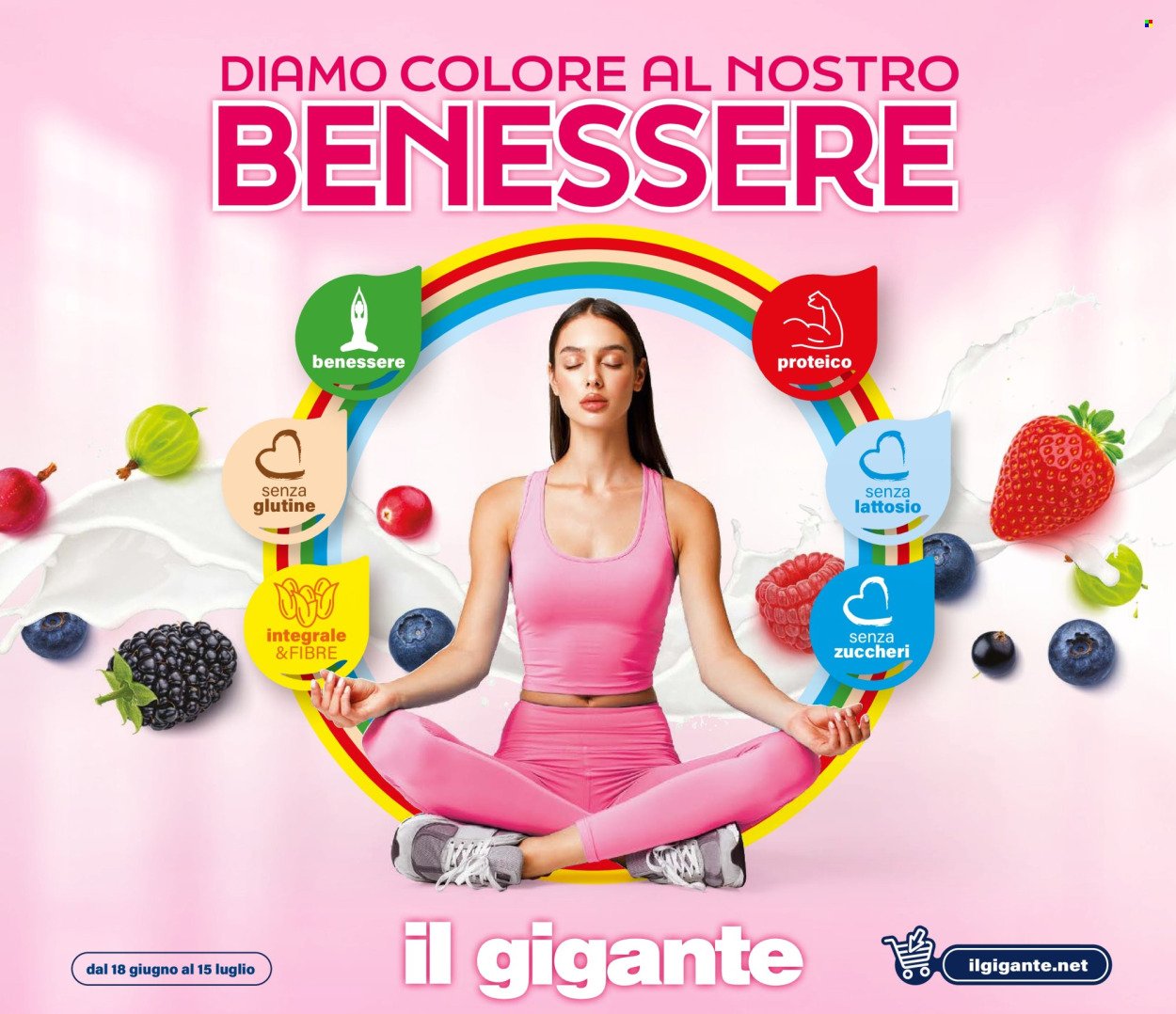 Volantino IL GIGANTE - Diamo colore al nostro benessere