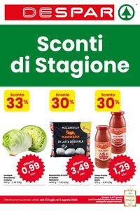 Volantino DESPAR - Sconti di Stagione