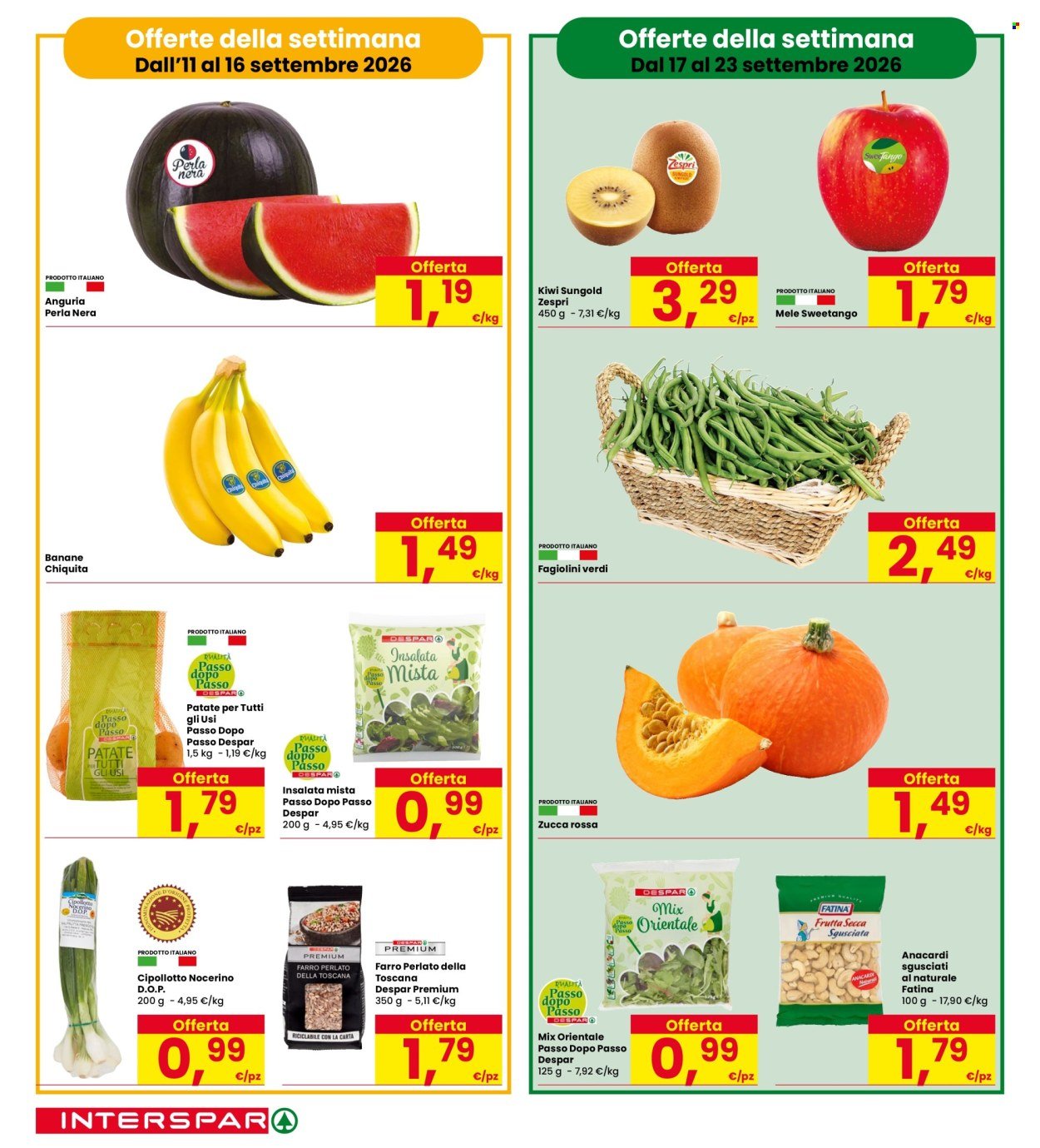 Volantino INTERSPAR - Sottocosto