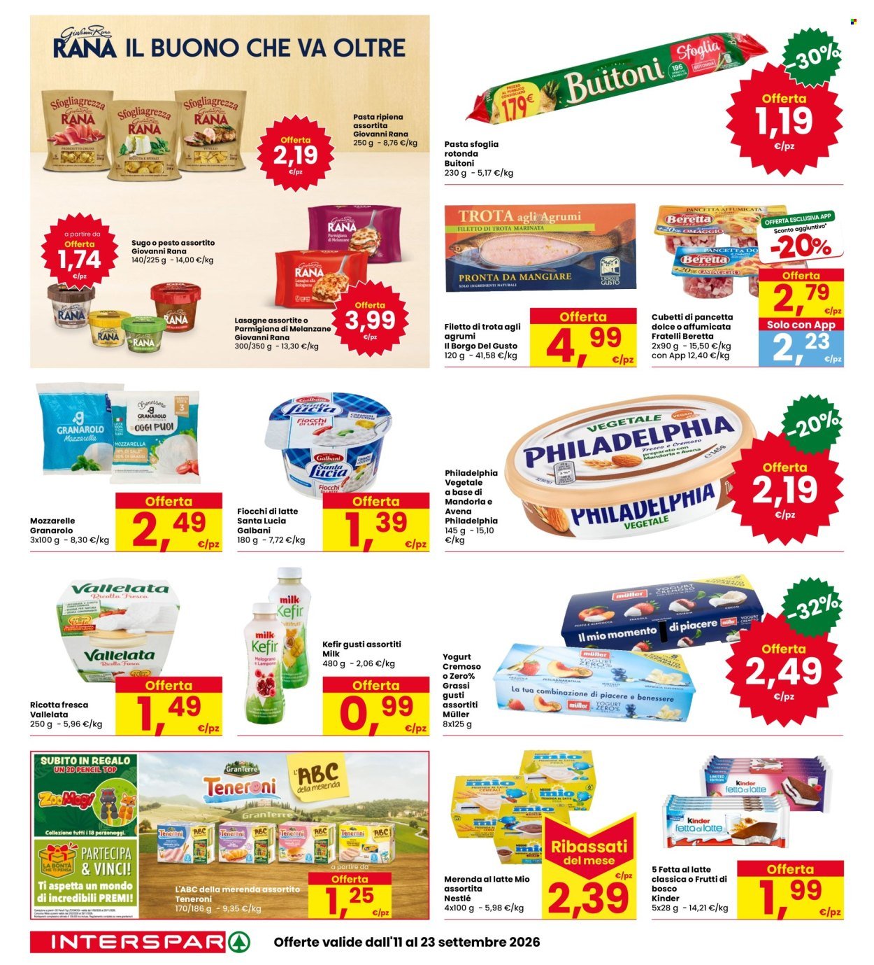 Volantino INTERSPAR - Sottocosto