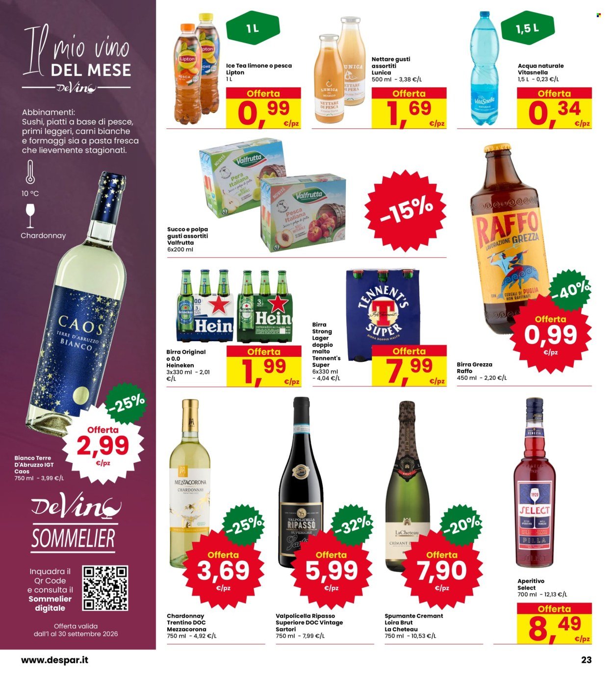 Volantino INTERSPAR - Sottocosto