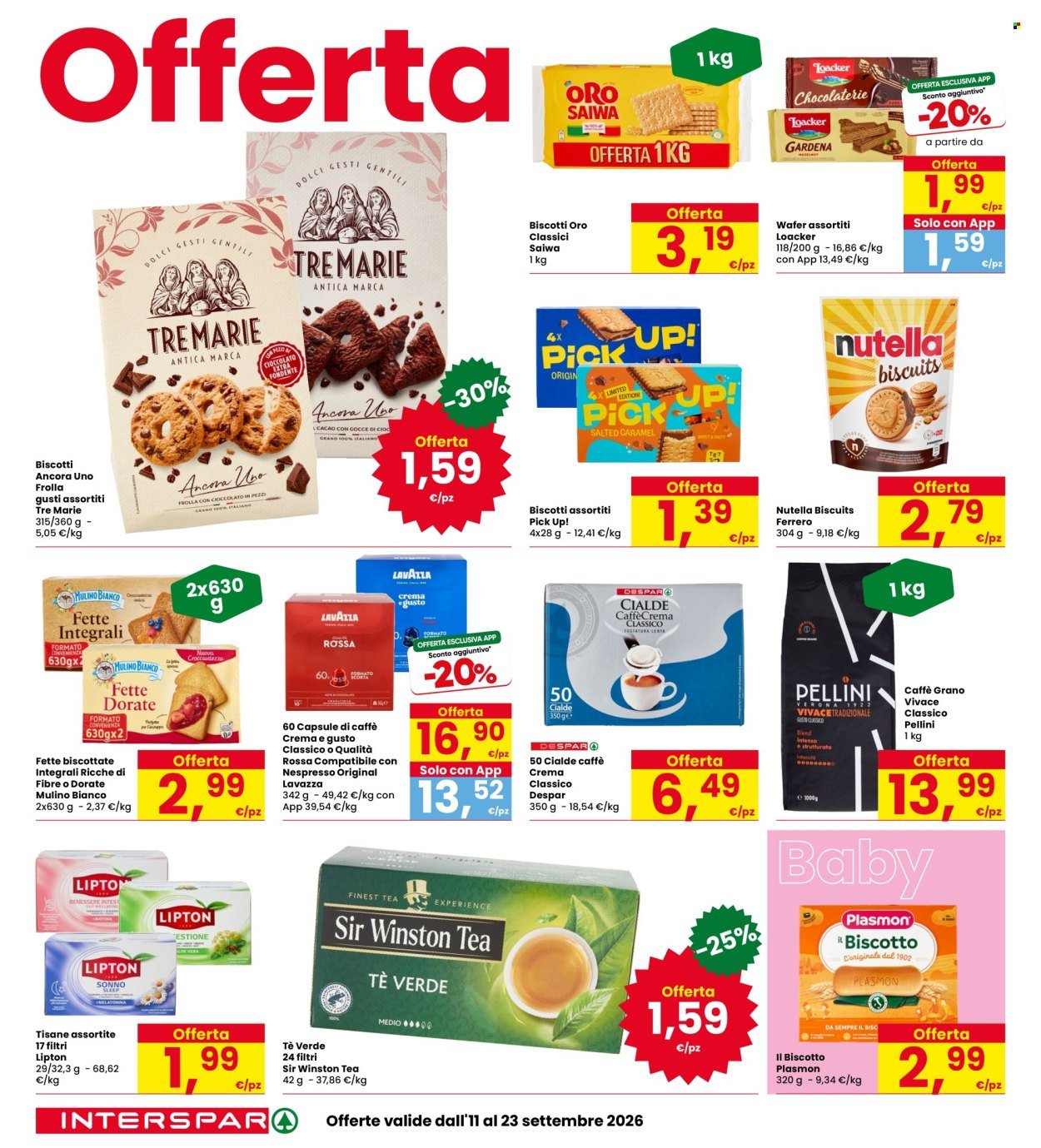 Volantino INTERSPAR - Sottocosto