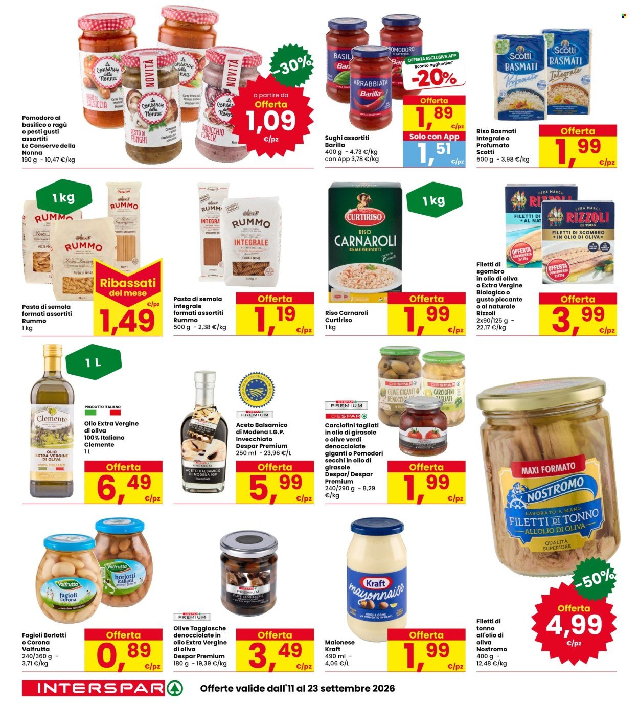 Volantino INTERSPAR - Sottocosto