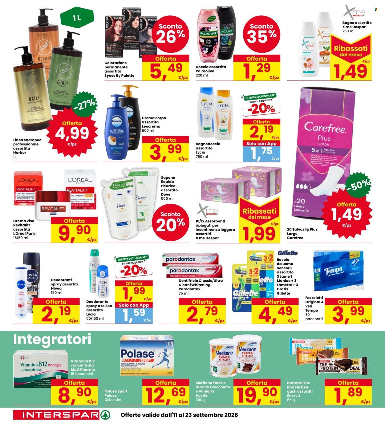 Volantino INTERSPAR - Sottocosto